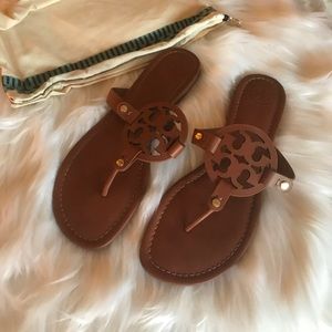 Authentic Tory Burch Miller Sandals